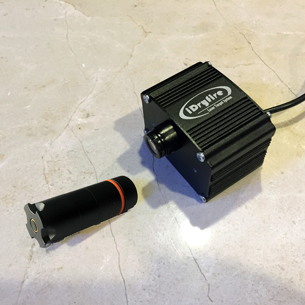 iDryfire Target System Sensor Camera and 12G dry fire cartridge